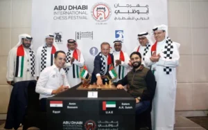 Arkady launches the start of the Abu Dhabi Chess Festival
